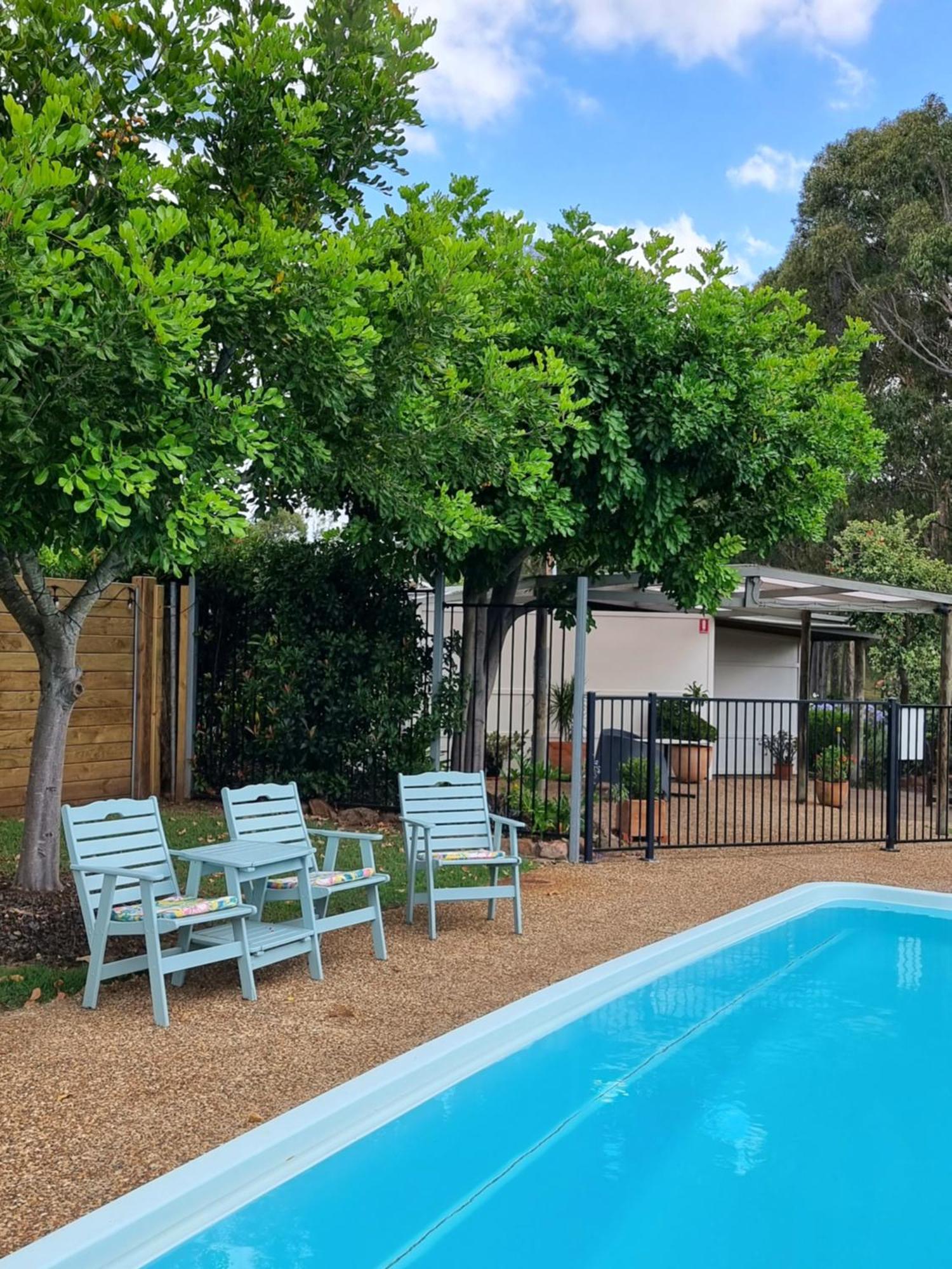 Elfin Hill Vineyard Accommodation ポーコルビン エクステリア 写真